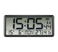 Reloj Digital de Pared Hama Jumbo con Radio DCF, Termómetro e Higrómetro