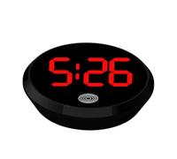 Reloj Digital Del Tablero De Automóviles: LED Pequeño Con Montaje Adhesivo, Automotriz Que No Distingue | Noche Electrónica Activada Por Para El O Camiones, Accesorio In
