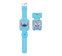 Kids Licensing Reloj digital LAS4163 educativo con juegos Correa en plástico Unisex Stitch