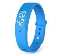 Reloj digital impermeable minimalista deportivo con correa de goma para niños, niñas, hombres y mujeres.