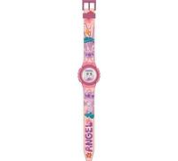 Reloj digital infantil Astar Disney Stitch Angel rosa 29x9,5 cm