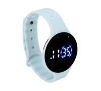 Reloj Digital Infantil Resistente al Agua con Correa de Silicona, Reloj electrónico LED a Prueba de arañazos para Estudiantes Uso Diario y Las Aventuras.