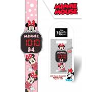 Reloj digital LED Kids Euroswan Minnie Mouse rosa para niños