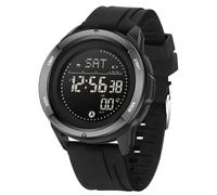 Reloj digital militar para hombre, reloj de pulsera digital táctico, reloj militar para hombre, resistente al agua 5 ATM, brújula, podómetro sin aplicación y teléfono móvil, contador de calorías,