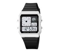 Reloj digital para hombre - Diseño ligero impermeable, Digital Sports Timepiece, Shock-Resistant Durable Build, Easy Read Display Function, Outdoor Gear Accessory, Travel Companion for Teens Athletes