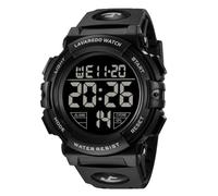Reloj Digital para Hombre-Relojes Militares Deportivos 5 ATM Impermeable al Aire Libre Cronógrafo Militar Relojes de Pulsera para Hombres con Luz Trasera LED, Alarma, Fecha, a Prueba de Golpes
