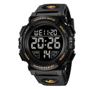 Reloj Digital para Hombre - Relojes Militares Deportivos 5 ATM Impermeable al Aire Libre Cronógrafo Militar Relojes de Pulsera para Hombres con Luz Trasera LED, Alarma, Fecha, a Prueba de Golpes
