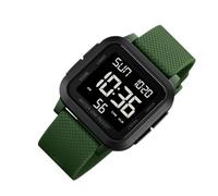 Reloj Digital Para Hombres Retroiluminación Resistente al Agua Pantalla LED