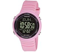 Reloj Digital para Mujer Unisex Deportivo con 3 Grupos de Alarma, Timer Impermeable, Cuenta Regresiva Multifuncional para Adolescentes