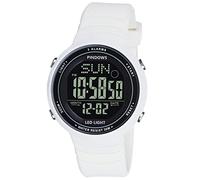 Reloj Digital para Mujer Unisexo Deportivo con 3 Grupos de Alarma, Timer Impermeable, Cuenta Regresiva Multifuncional y Ligero para Adolescente