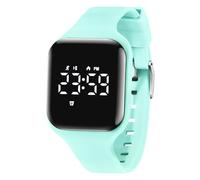 Reloj digital para niños de 5 a 12 años, reloj de seguimiento de actividad física con despertador, cronómetro, reloj deportivo con contador de pasos, reloj deportivo sin aplicación, reloj impermeable