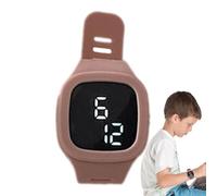 Reloj digital para niños - Reloj de pulsera cuadrado luminoso con pantalla LED colorida | Reloj de silicona impermeable para niños | Juguete educativo y regalo de cumpleaños para niñas de 3 a 10 años.