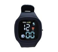 Reloj digital para niños, reloj de pulsera cuadrado luminou con pantalla LED colorida, reloj de silicona impermeable para niños, juguete educativo y regalos de cumpleaños para niñas de 3 a 10 años
