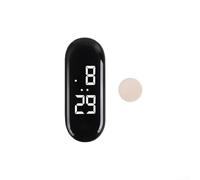 Reloj digital para scooter eléctrico y bicicleta, pantalla táctil con números retroiluminados, cuerpo de aleación compacto, ligero, 38 g, accesorio impermeable para exteriores (elipse)