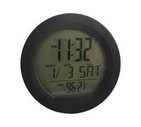 Reloj digital pequeño - Reloj digital con calendario solar para salpicadero - Calendario con pantalla LED | para aula, cuarto de baño, mesilla de noche, autocaravana Tienda