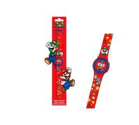 Kids Licensing - Reloj Digital Niño Super Mario Bros, Reloj LED Infantil, Batería Duradera, Funciones Completas, Correa Ajustable, Diseño Original, Cuadrado, Reloj Niño, Perfecto para Regalar.