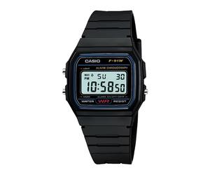 Reloj digital Vintage Informal Casio f91w retro - alarma luz led (Original)