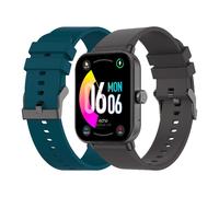 Reloj ECHO Rainbow Lite Negro Conectado + Correa Azul