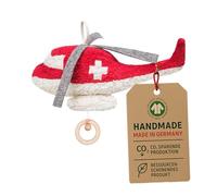 Reloj efie parte Helicóptero, cultivo ecológico controlado (Organic), fabricado en Alemania rojo Melodie Sandmann