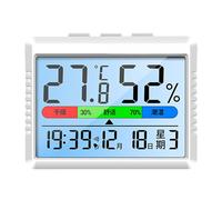 Reloj electrónico colgante que ahorra espacio con ajuste de alarma multifunción preciso de cronometraje adecuado para la hora precisa del reloj digital de la sala de estar