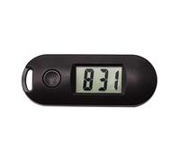 Reloj electrónico digital portátil para estudiante, examen, biblioteca, reloj de bolsillo, retroiluminación verde, pantalla LCD