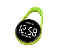 Reloj electrónico interactivo en miniatura con panel táctil con luces nocturnas para la construcción y el estudio, pantallas táctiles, compañero de estudio