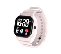 Reloj electrónico para estudiantes con LED de Internet, reloj electrónico cuadrado de astronauta, función de reloj para estudiantes y buen aspecto Vnl917, C, 26X2.4X1.5CM, Correa