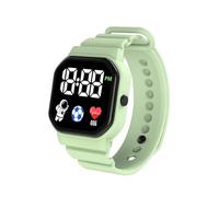 Reloj electrónico para estudiantes con LED de Internet, reloj electrónico cuadrado de astronauta, función de reloj para estudiantes y buen aspecto Vnl917, G, 26X2.4X1.5CM, Correa