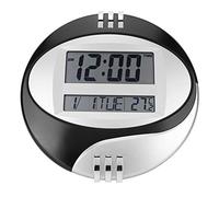 Reloj Electrónico, Reloj Digital, Reloj De Pared Digital Con Pantalla De Palabra LED Grande, Reloj Despertador De Mesa Para Colgar En La Pared Con Medidor De Temperatura Para El Dormitorio De La Sala