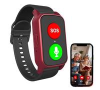 Reloj Emergencia Ancianos Personas Mayores con Detección De Caídascon Botón De Llamada De Emergencia Botón, Detector Caída, Monitoreo De La Salud Red