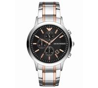 Reloj Emporio Armani AR11165 Renato para hombre - Bicolor plata y oro rosa