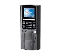 Reloj en Máquina, TFS220 Máquina de control de acceso con tarjeta de identificación con pantalla a color Máquina de control de acceso con tarjeta de identificación de oficina con tarjeta de administra
