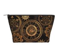 Reloj Engranajes Bronce Siglo, Bolsa de artículos de tocador Bolsa de Maquillaje Bolsa de cosméticos Bolsa de artículos de tocador de Viaje portátil