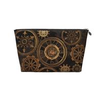 Reloj Engranajes Bronce Siglo, Bolsa de artículos de tocador Bolsa de Maquillaje Bolsa de cosméticos Bolsa de artículos de tocador de Viaje portátil