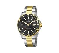 Festina Reloj de Hombre Automático F20532/2 Pulsera Acero Inoxidable Oro Plata