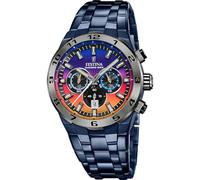 Reloj FESTINA para Hombre F20709/1 Special Editions Caja de Acero Inoxidable 316l Azul Correa de Acero Inoxidable 316l Azul