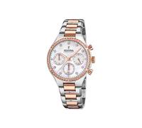 Reloj FESTINA Para Mujer F20403 Boyfriend Caja de Acero inoxidable 316l Gris plata
