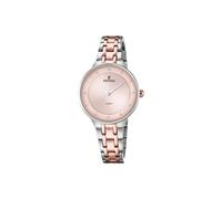 Festina Reloj Mujer Analógico de Acero Inoxidable 316l Plateado - Movimiento de Cuarzo - Cristal Mineral de Alta Resistencia - Resistente al Agua 5 ATM F20626/2 - Mademoiselle