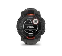 Reloj - GARMIN - Instinct 3 Solar - 50 mm - Negro - Pulsera gris carbón