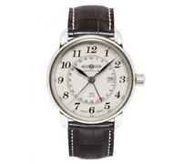 Reloj GMT Zeppelin 7642-5 LZ127 Con Esfera Beige