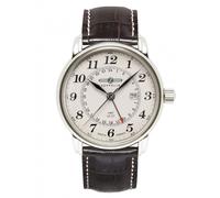 Reloj GMT Zeppelin 7642-5 LZ127 Con Esfera Beige