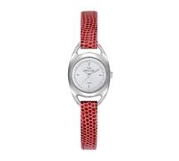Reloj Go Girl para mujer, acero, cuero, rojo, 699489