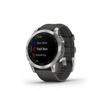 Reloj deportivo - Garmin Fenix 7, Plata, 125-208 mm, 1.3", 18 días, Frecuencia cardíaca, WiFi, BT, ANT+