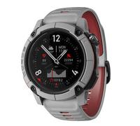 Reloj GPS NOMAD para actividades outdoor y pesca, plata/rojo Talla única