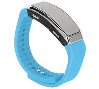 Reloj Grabador de Voz, Dispositivo de Grabación de Pulsera, Reducción de Ruido HD, Reproductor de Música Activado por Voz Recargable, Grabador de Sonido con Marca de Tiempo para (Azul)