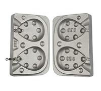 Reloj Grip Pesca Sinker Molde 300-350g /Carpa, Mar, River Fishing