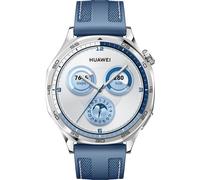 Reloj GT5 46Mm (Vili-B19W), Smartwatch Plata, Pulsera Tejida Azul