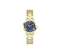 GUESS Dawn GW0404L4 - Reloj de pulsera para mujer, acero inoxidable, color dorado, azul, Moderno