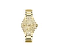GUESS Reloj de pulsera para mujer Envy GW0878L2 de acero inoxidable dorado, champán, Moderno