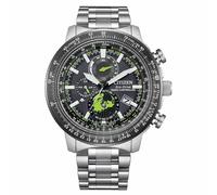 Citizen Reloj Multiesfera para Hombre de Cuarzo japonés con Correa en Acero Inoxidable BY3006-53E